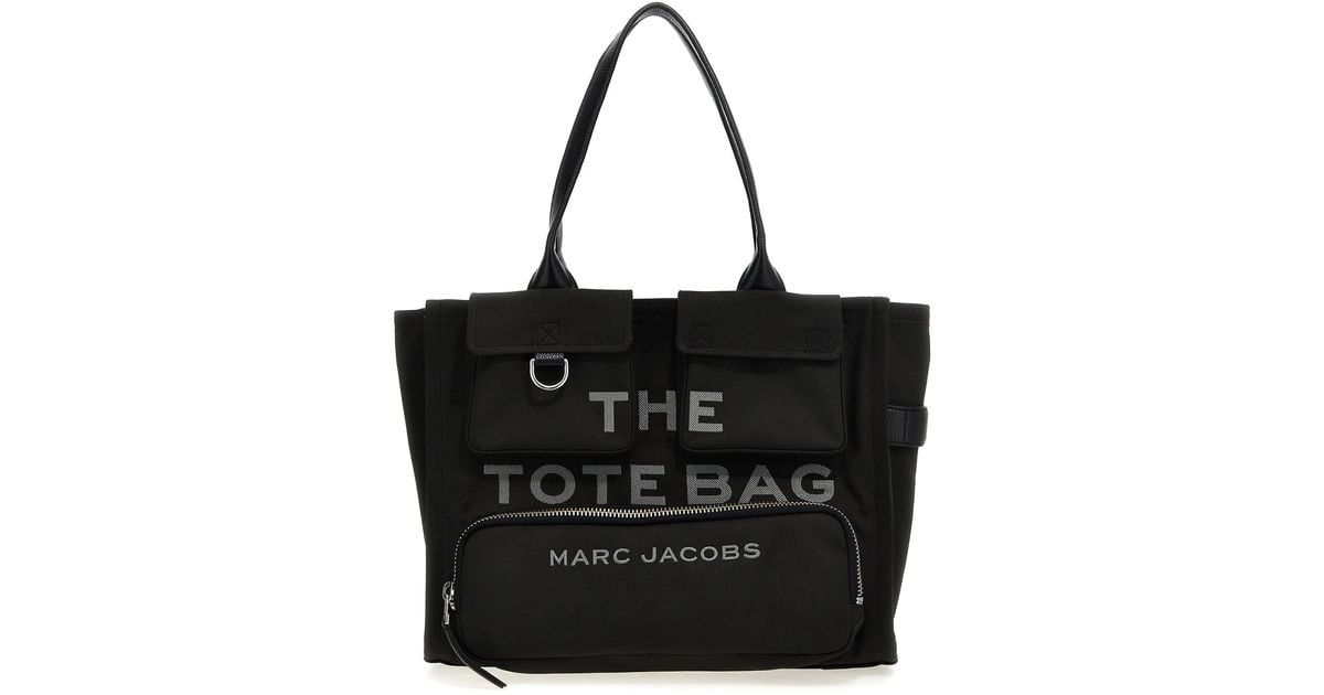 【関税&送料込】Marc Jacobs The Cargo Canvas Large Tote Bag Marc Jacobs The Large Cargo Canvas Tote Bag | Brown | FARFETCH