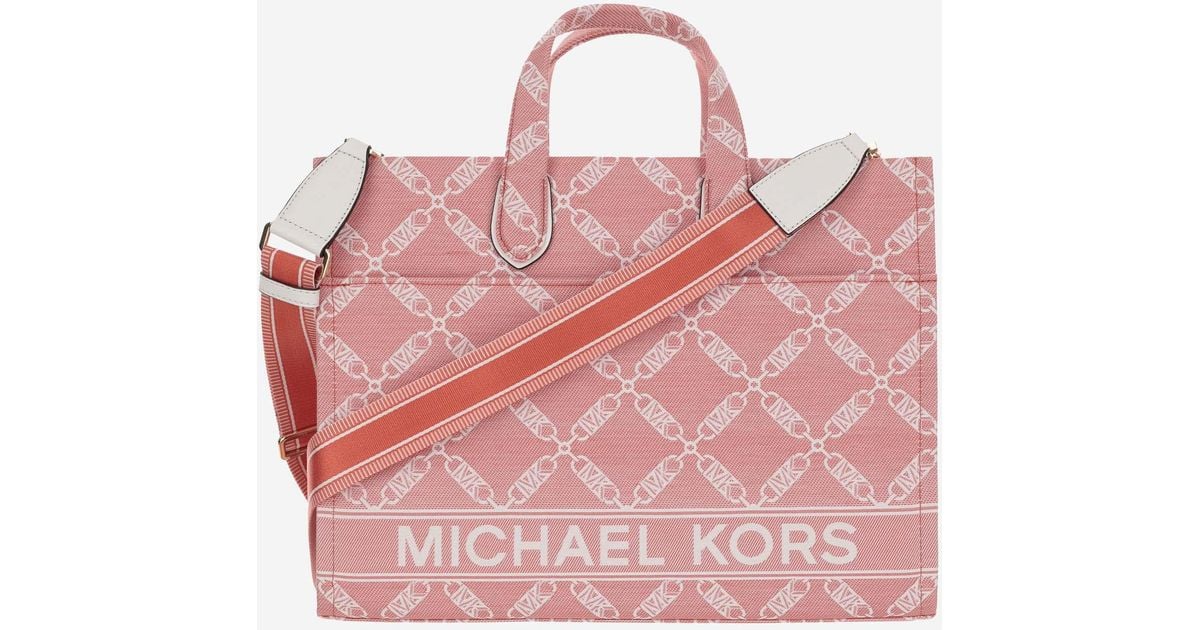 Michael Kors Gigi Large Tote Bag in Pink Lyst