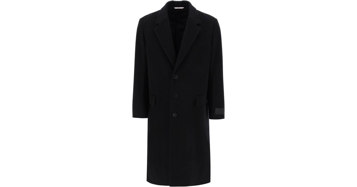 Valentino Garavani double-breasted wool coat - Black