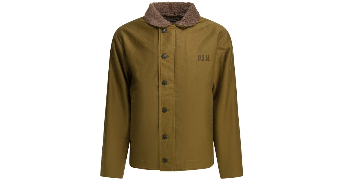 Buzz Rickson Wool Buzz Rickson's Wool Jacket in Green | Lyst Canada