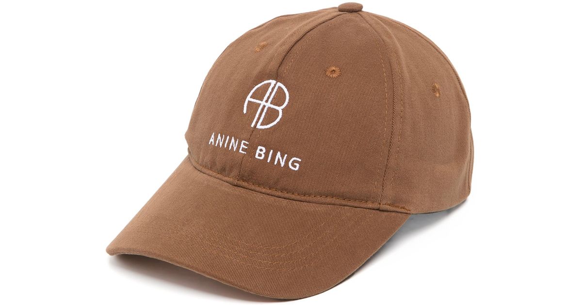 Anine Bing Jeremy Baseball Cap Dark Camel in Brown | Lyst Canada