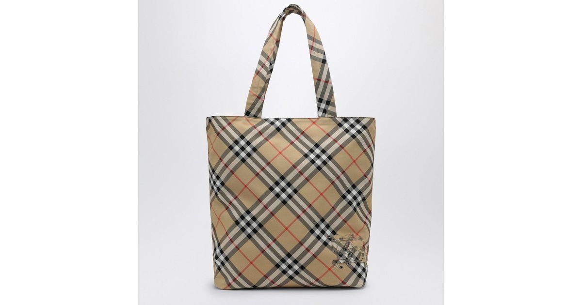 Burberry - Man - Sand Peat - Shopping Bag