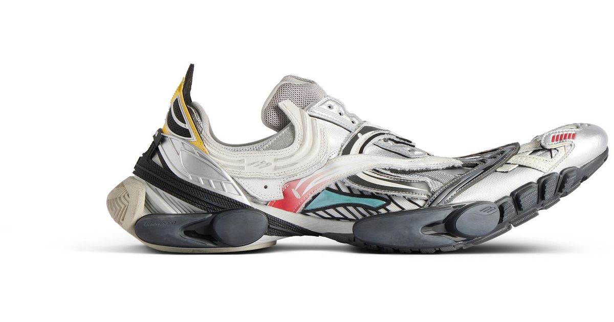 Balenciaga Reptile Sneaker in Blue for Men | Lyst