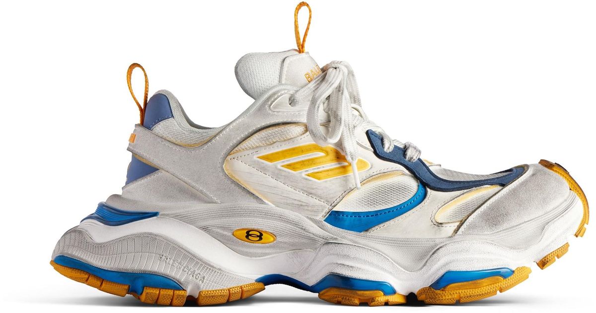 Balenciaga Cargo Sneaker in Blue for Men | Lyst