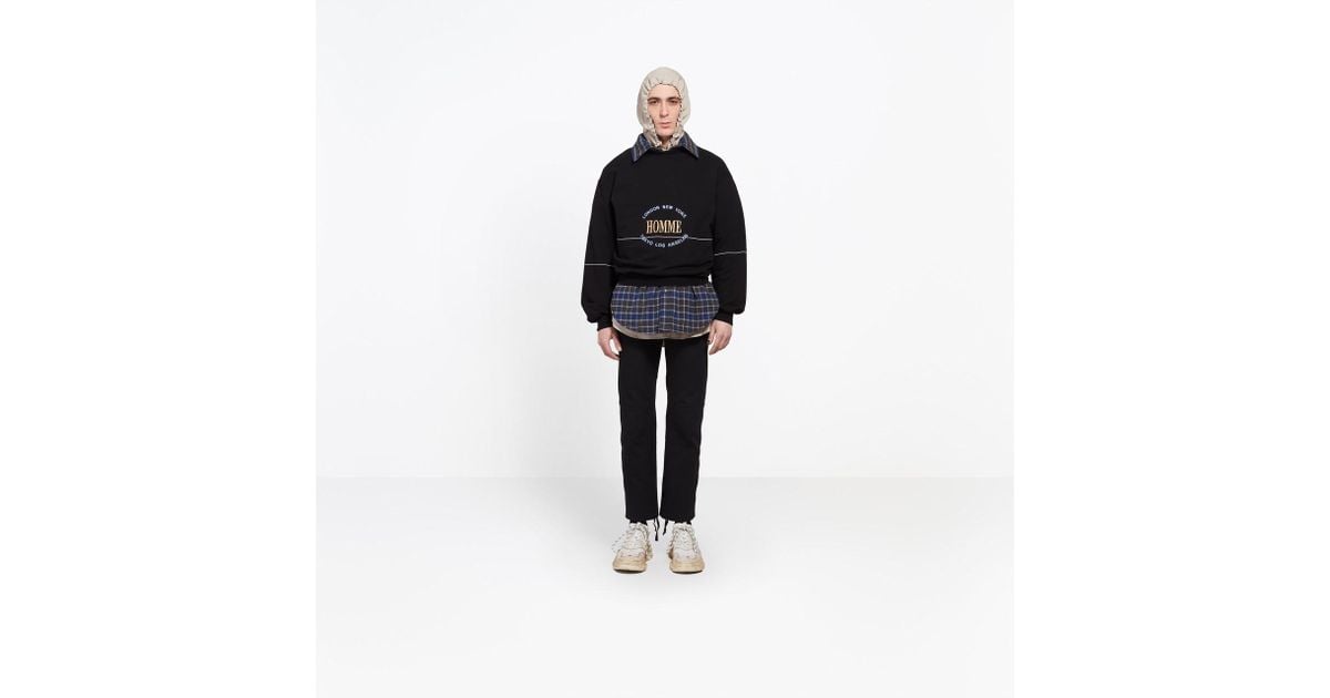 balenciaga homme sweater
