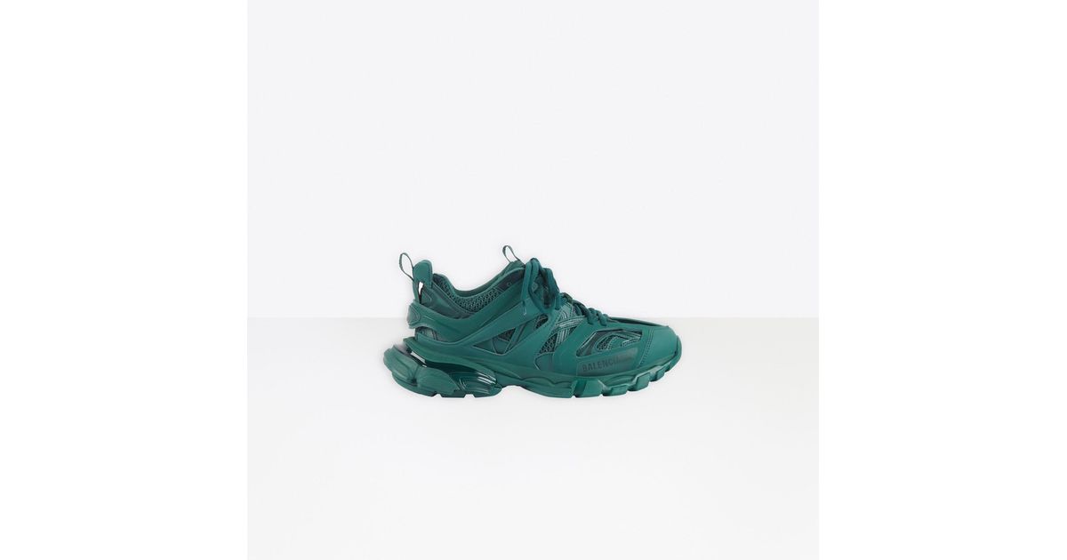 balenciaga track sneakers green