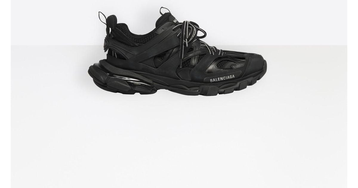 Pour Black Homme Trainers En Track Balenciaga Coloris ulKcTF1J3
