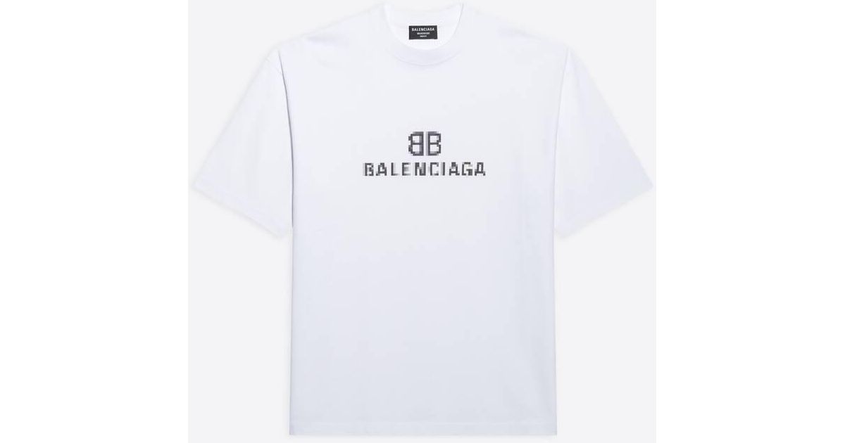 Balenciaga fitted t shirt hot sale