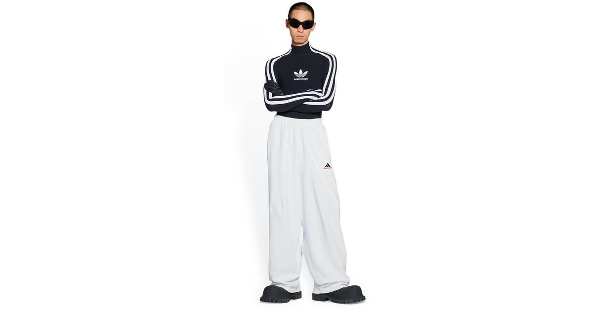 Balenciaga / Adidas Baggy Sweatpants White for Men | Lyst