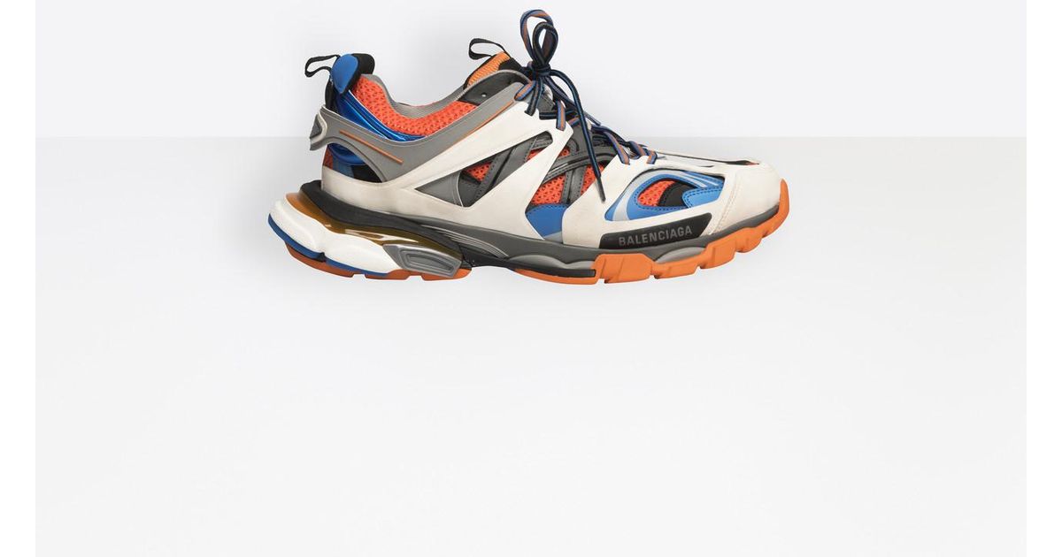 balenciaga track trainers orange