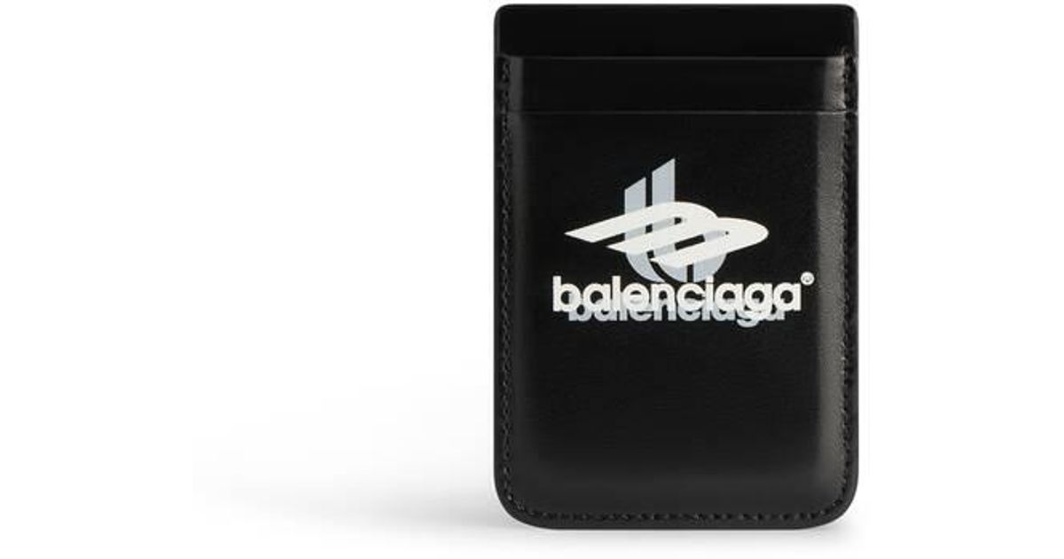 Balenciaga Cash Card Holder Box in Black for Men Lyst