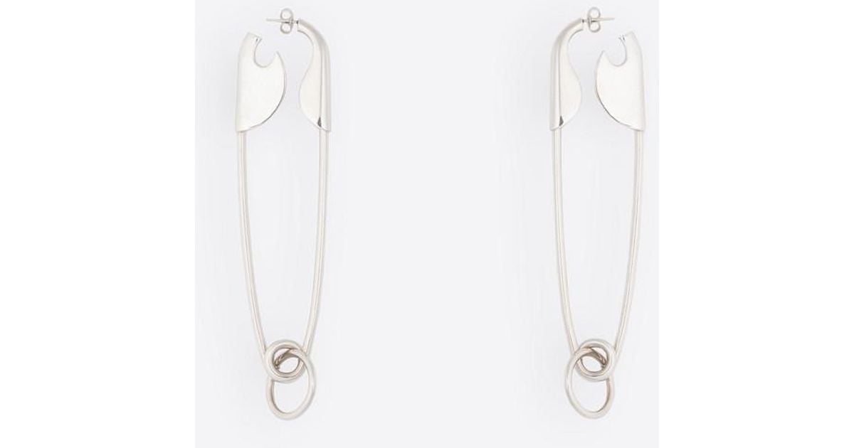 Balenciaga Safety Pin Earrings Price 2025