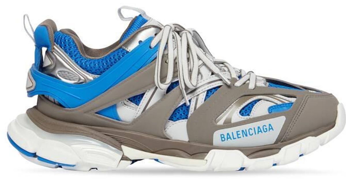 Balenciaga Track Sneaker Led in Blue for Men | Lyst