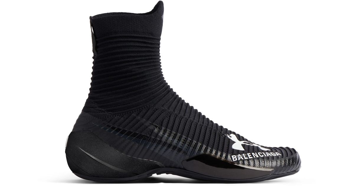 Balenciaga Under Armour Hyper Sneaker in Black for Men | Lyst
