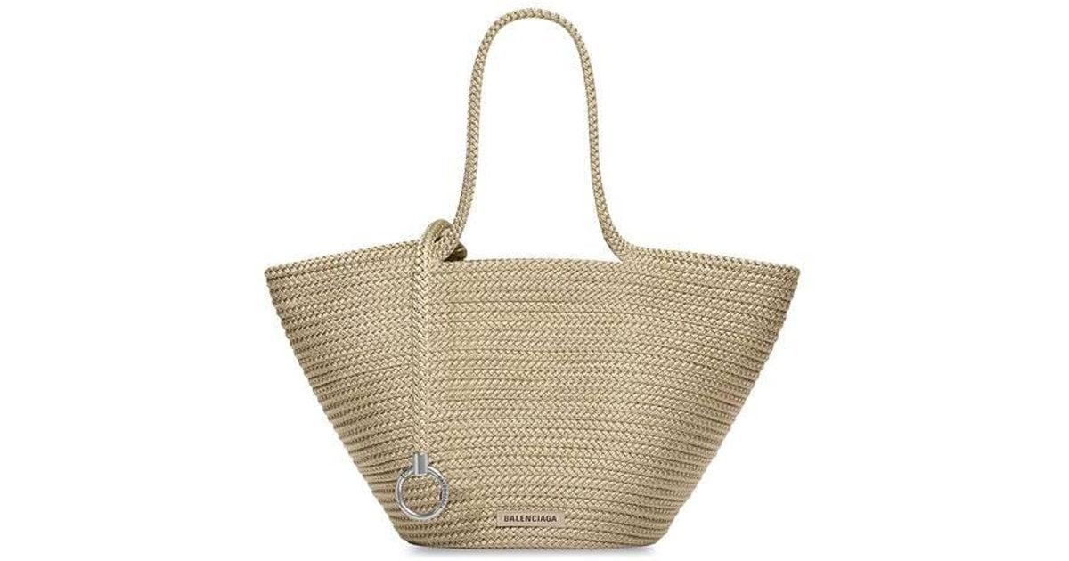 basket balenciaga beige