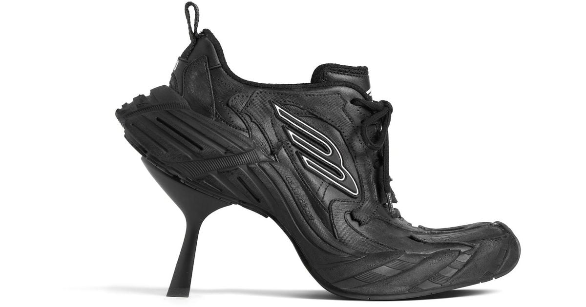 y*様 MONDAY HEEL SHOE Balenciaga Monday Heel Shoe in Black | Lyst