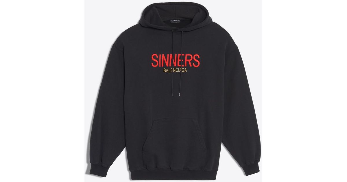 sinners balenciaga hoodie