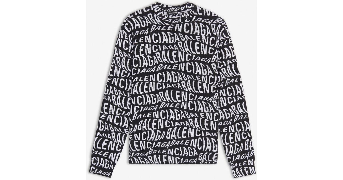 balenciaga sweater white