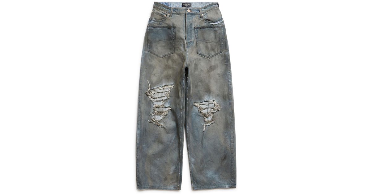 関税込み】 ☆BALENCIAGA☆ PATCHED ポケット バギー ジーンズ