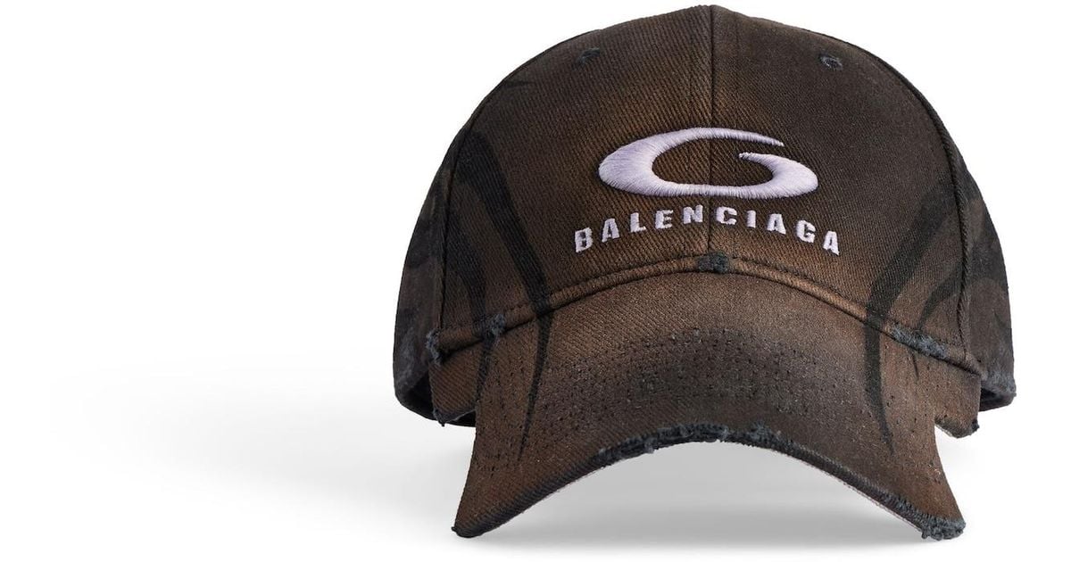 Balenciaga Y2K Cap in Black | Lyst
