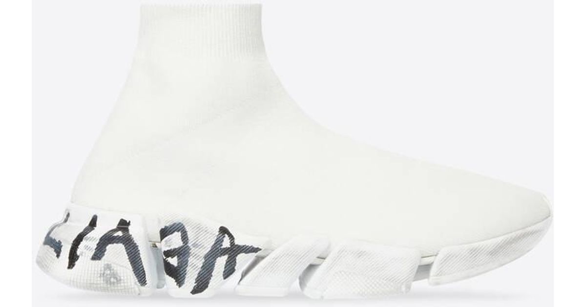 balenciaga graffiti white