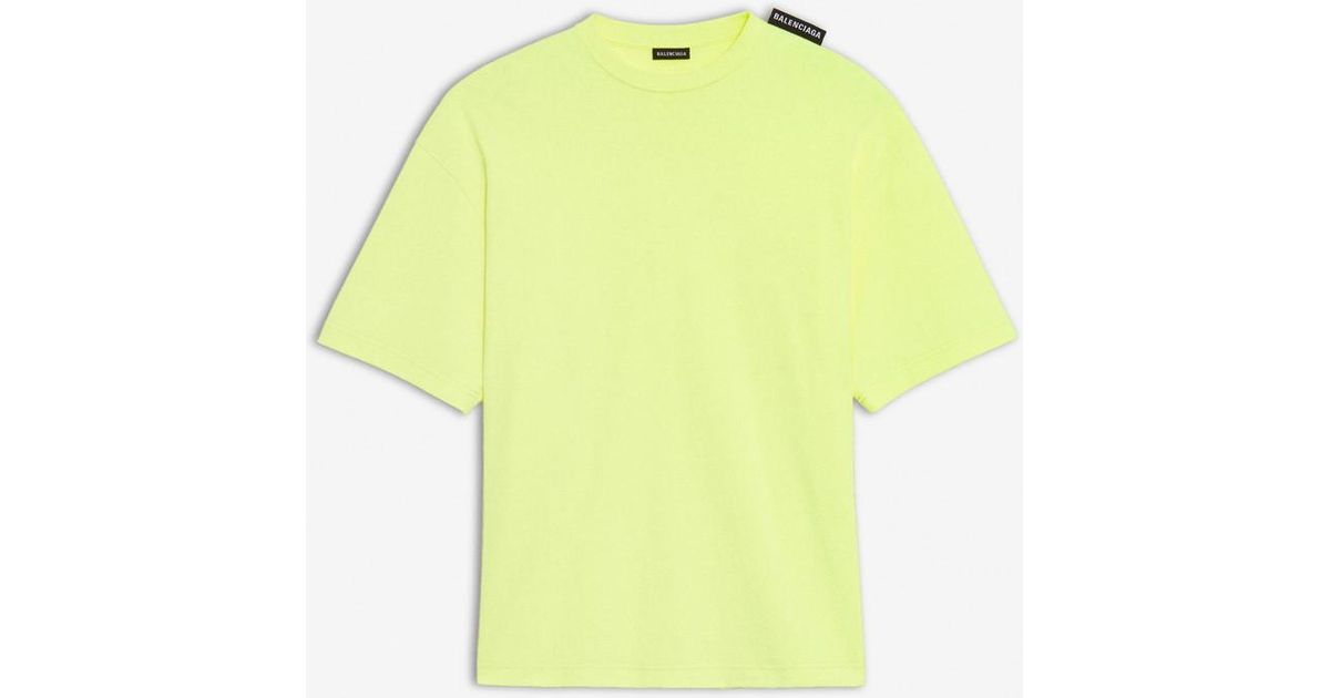 balenciaga neon shirt