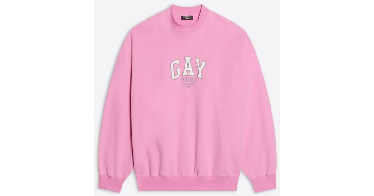 gay pride balenciaga shirt