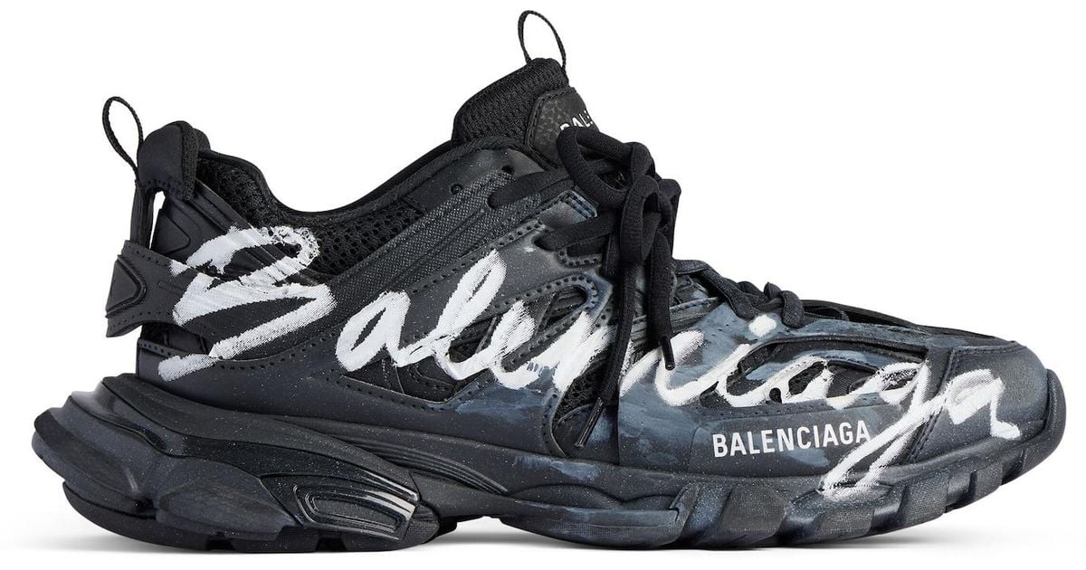 【BALENCIAGA】Track Signature Sneaker トラック スニーカー Balenciaga Track Signature Sneaker in Blue for Men | Lyst