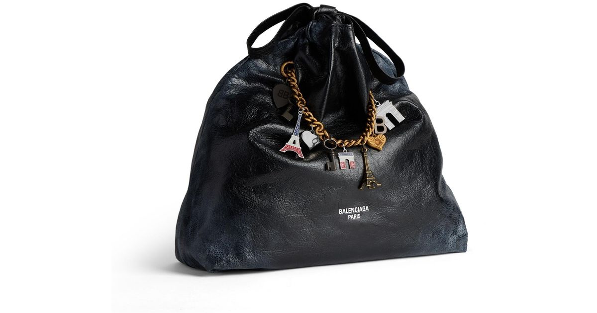 [BALENCIAGA]Crush Medium Tote Bag Dirty Effect トートバッグ Balenciaga Crush Medium Tote Bag Dirty Effect with Souvenirs