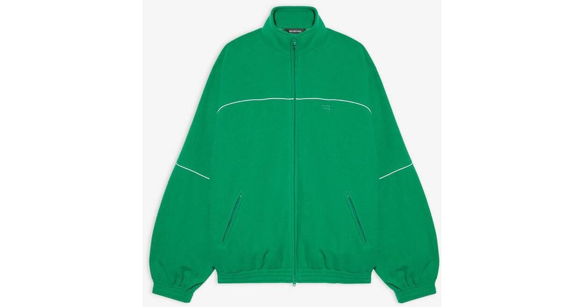 balenciaga green coat