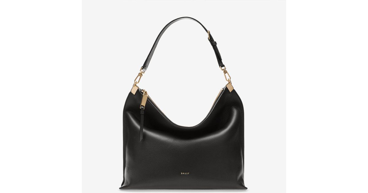 Bally Black Madison Hobo