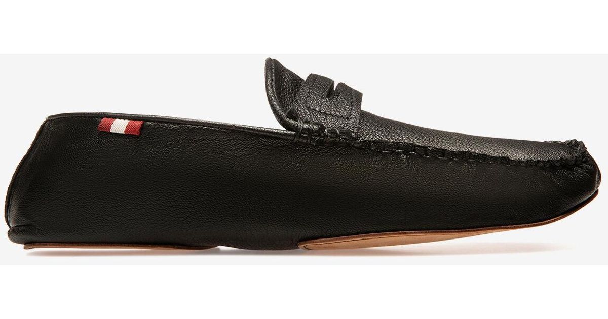 Bally yvor leather loafers Clearance