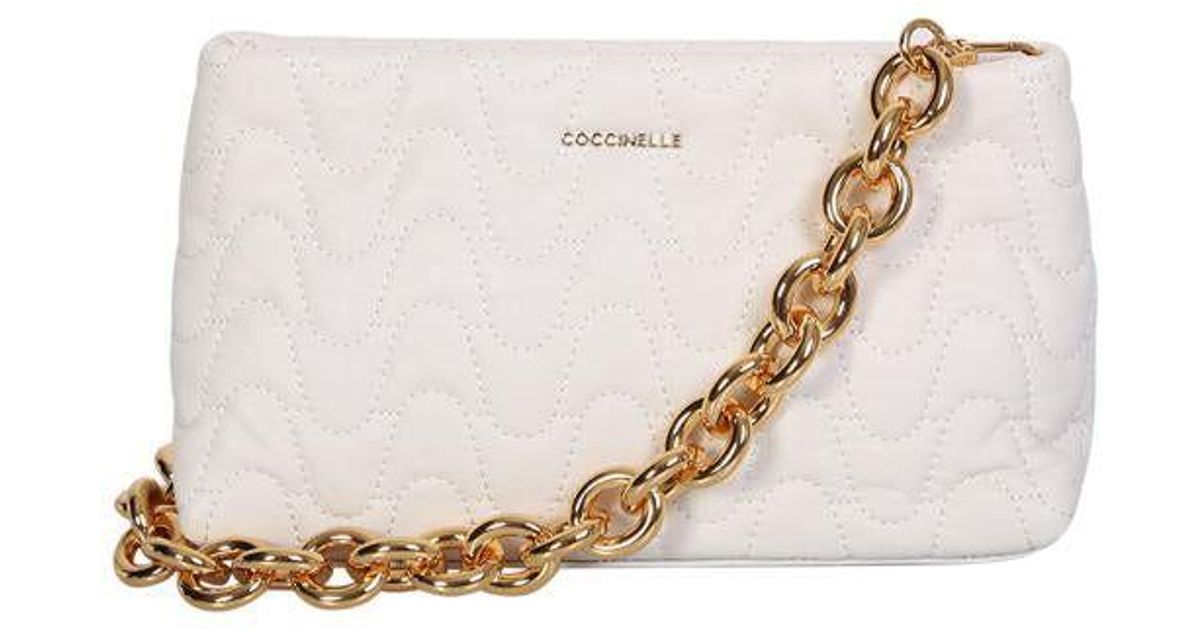 Coccinelle Shoulder Bags in White for Men | Lyst
