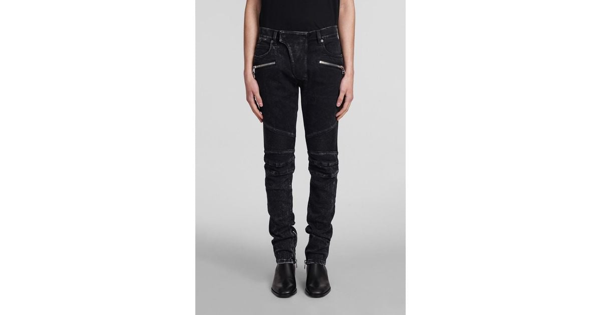Balmain Jeans in Black for Men Lyst Australia