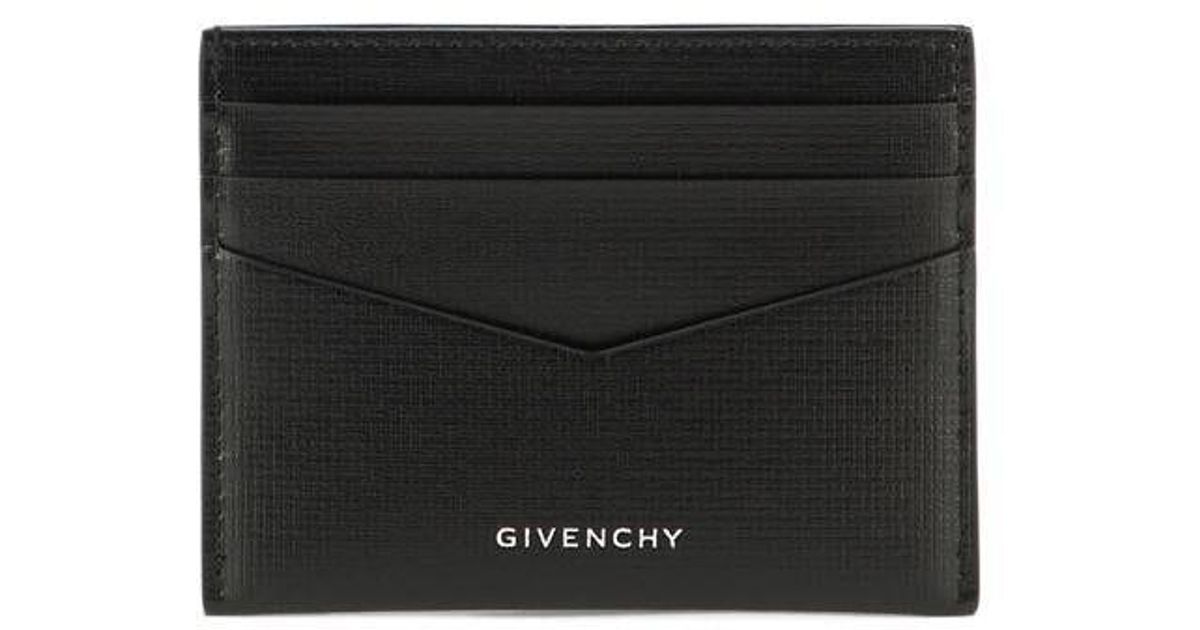 Givenchy 4g Classic Card Holder in Black for Men | Lyst