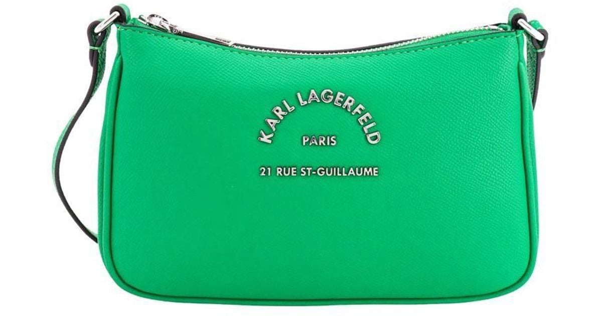 Karl Lagerfeld Shoulder Bag in Green Lyst