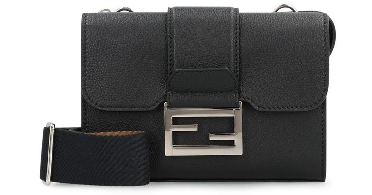 Fendi - Man - Grey - Crossbody Bag