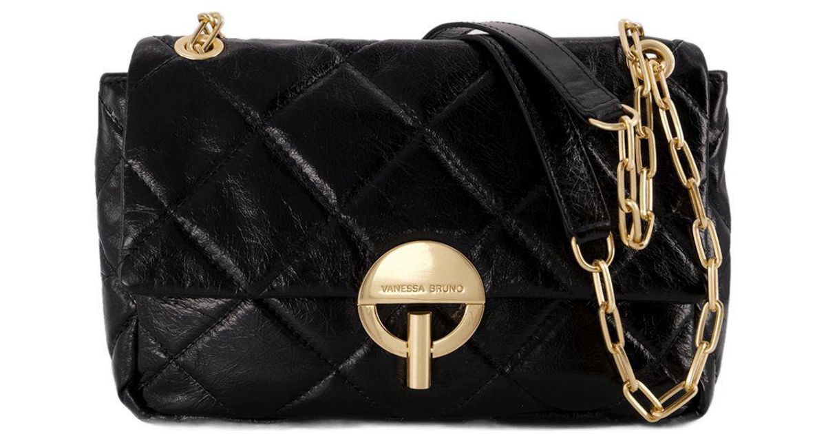 関税込み】Grand Moon bag - Vanessa Bruno - Leather - Black 関税込み】Grand Moon bag - Vanessa Bruno - Leather - Black