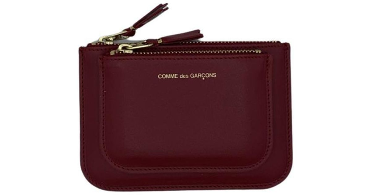 Comme des Garcons Wallet Keychain in Purple Lyst UK
