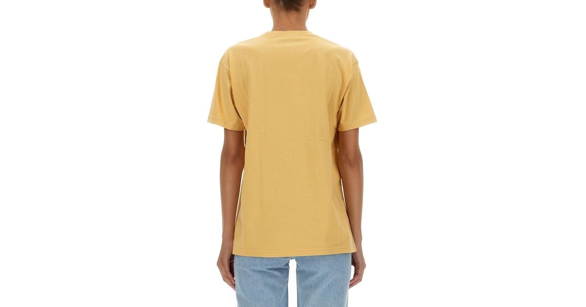 Vivienne Westwood Cotton Classic Orb T-shirt in Yellow (Orange) | Lyst