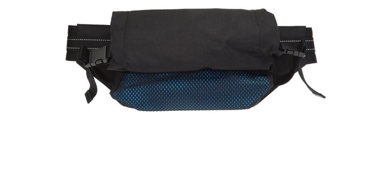 Bottega Veneta Paper Nylon Utility Waistpack in Black for Men | Lyst
