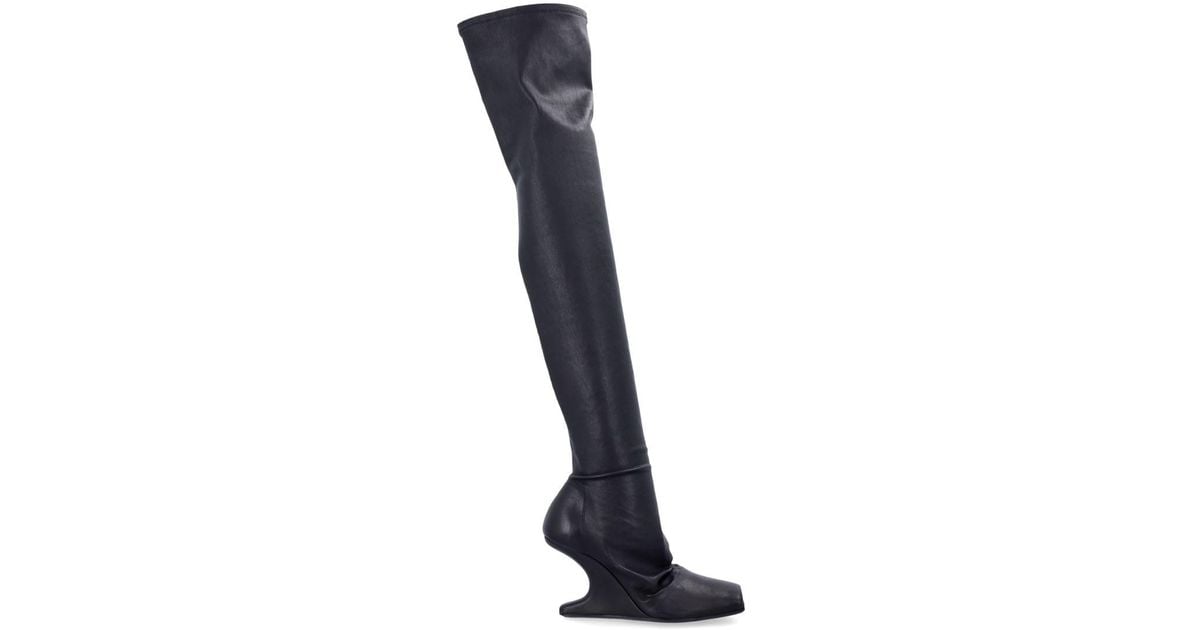 【関税＆送料込み】Rick Owens Cantilever Sock 8 Boot Buy Rick Owens Wmns Porterville 85mm Cantilever 8 Sock Boot