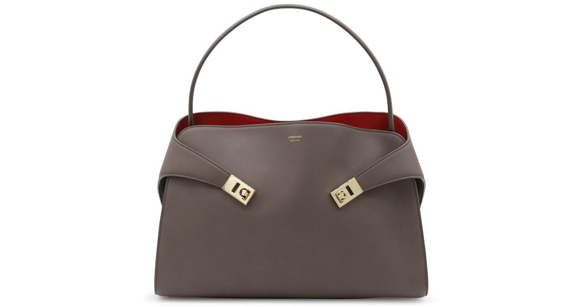 Ferragamo Bags in Brown | Lyst