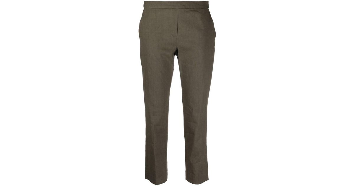 Theory Treeca Pull On Eco Pant in Gray | Lyst