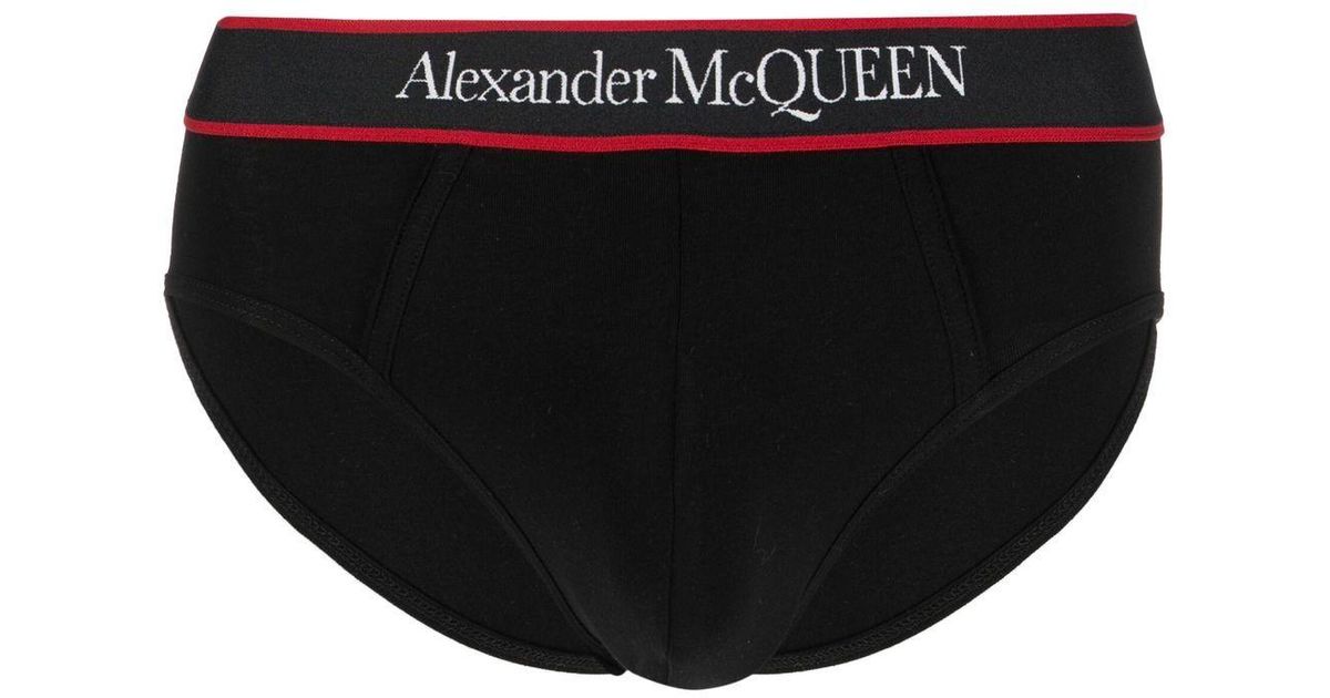 Alexander McQueen Cotton Underwear Black for Men Lyst