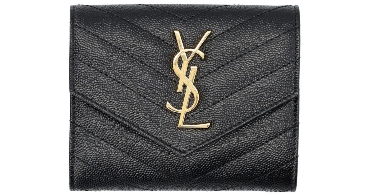 Saint Laurent Ysl Pfd(205Y)Mono in Black | Lyst