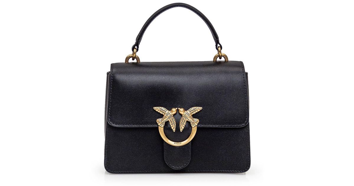 PINKO Bicolor Calf Leather Bos Taurus Handbag main image 0