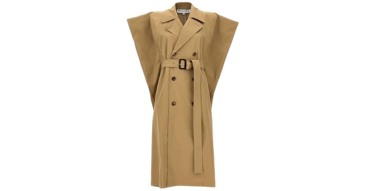 JW Anderson Sleeveless Double-breasted Trench Coat Coats, Trench Coats ...