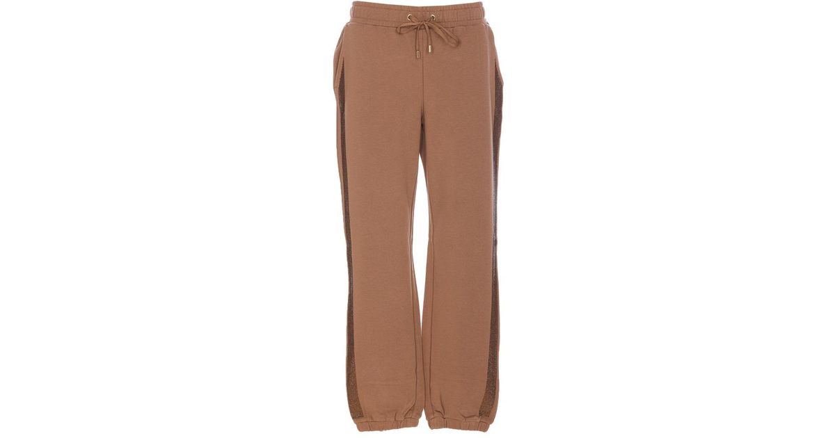 パンツ LIU JO Woman Pants Brown TA5293TS964 91016 Liu Jo Outlet: Pants woman - Brown | Liu Jo pants