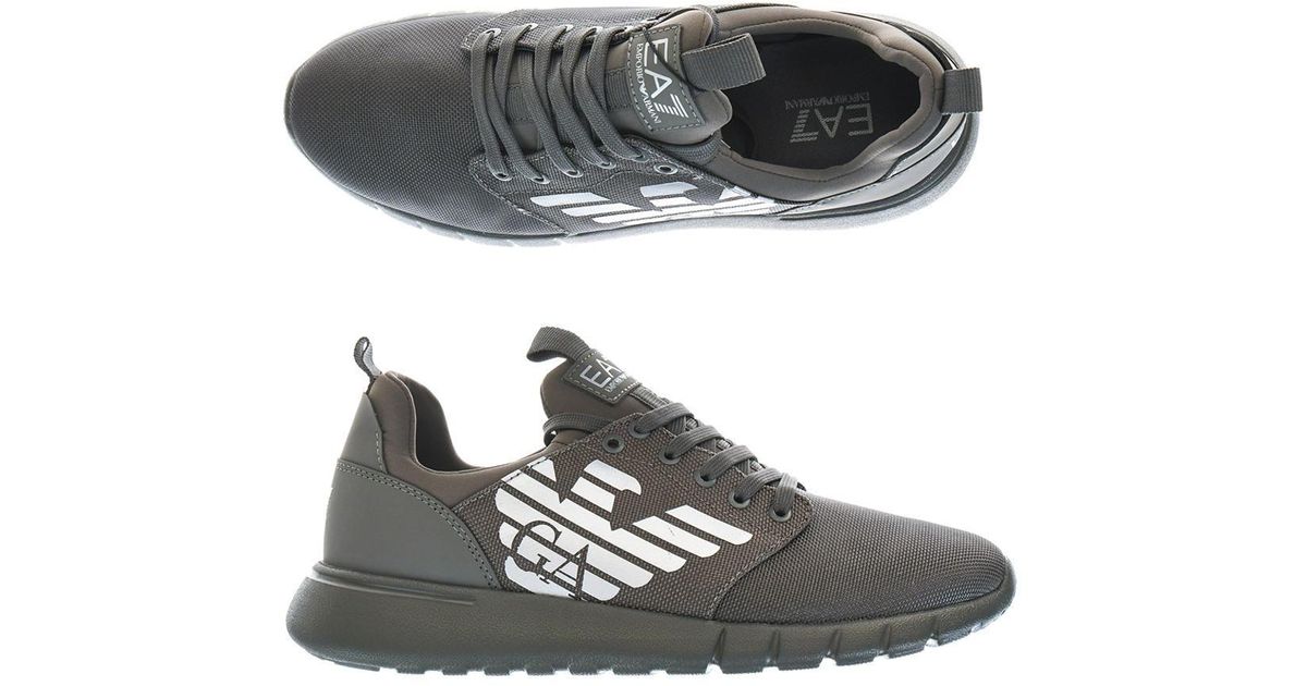 EA7 Emporio Armani Ea7 Shoes in Gray for Men | Lyst